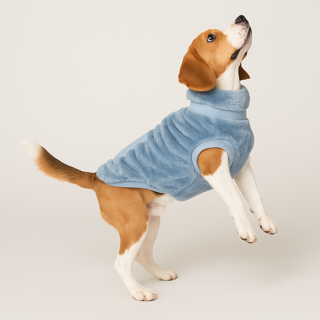 Plush Turtleneck Dog CottoCoat