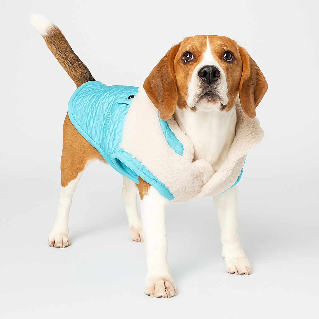 Quilted Winter Dog Coat
