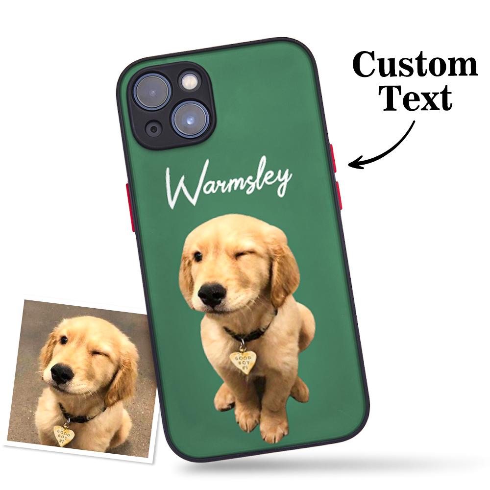 Ultra-Slim Protective Phone Case with Raised Bumper Edge for Dog Lovers