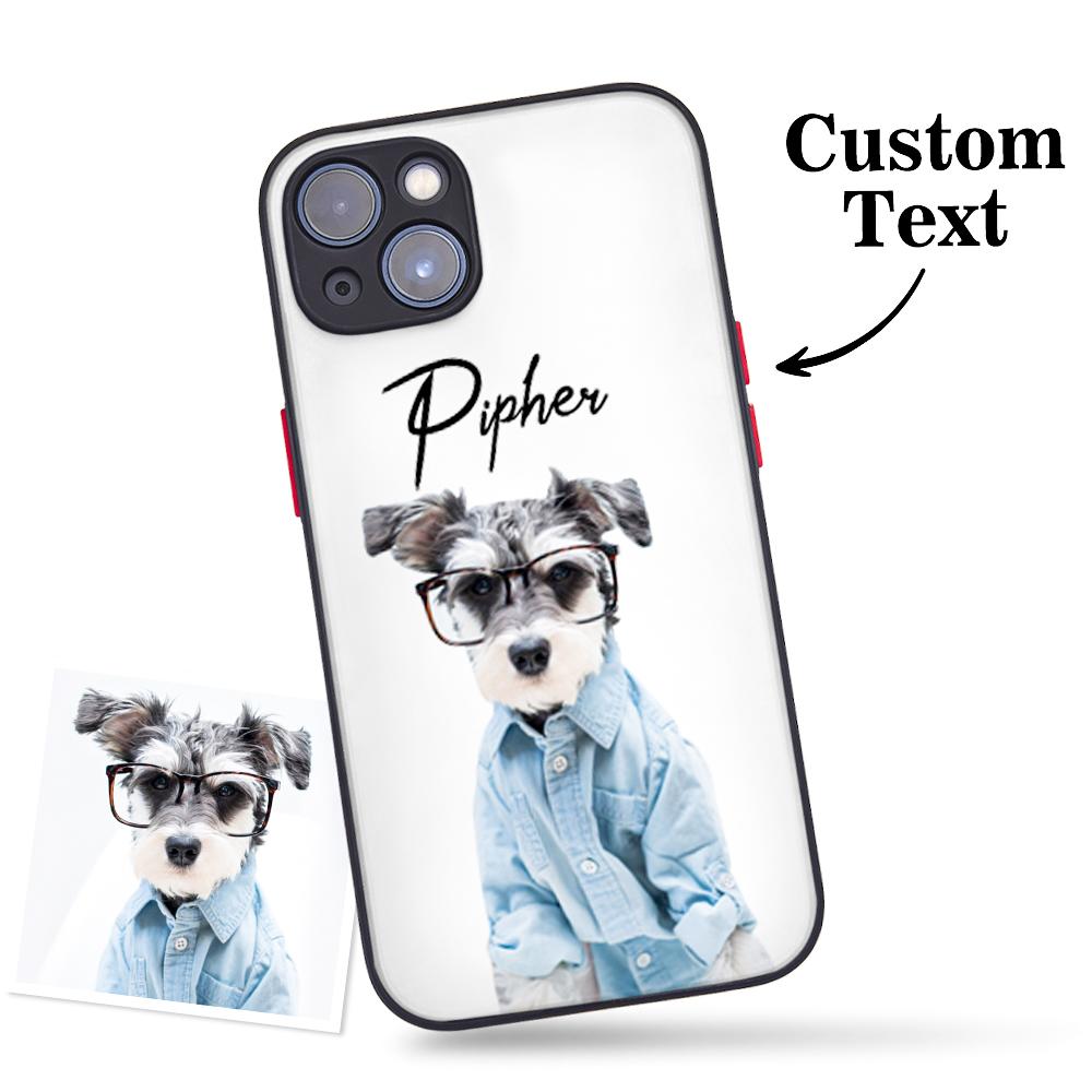 Ultra-Slim Protective Phone Case with Raised Bumper Edge for Dog Lovers
