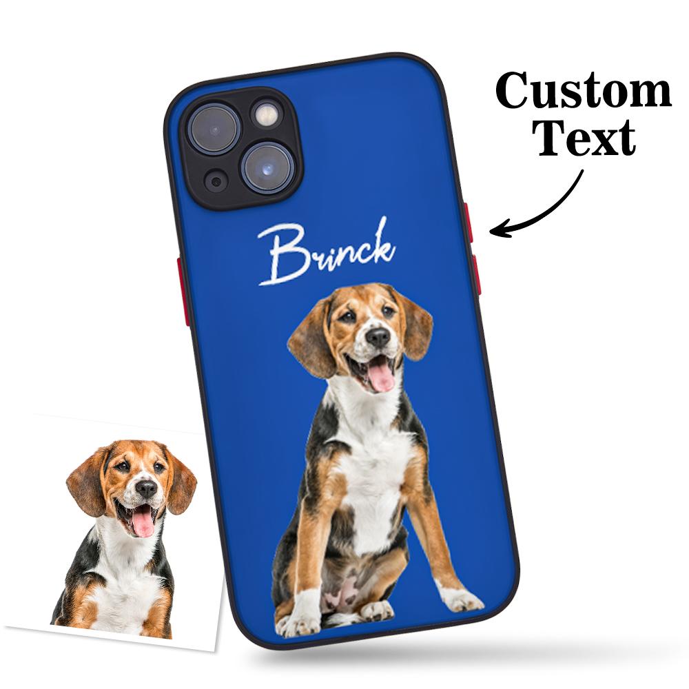 Ultra-Slim Protective Phone Case with Raised Bumper Edge for Dog Lovers