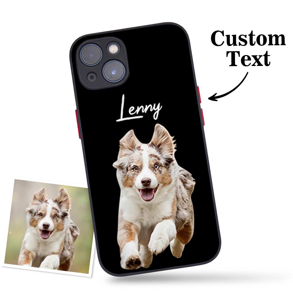 Ultra-Slim Protective Phone Case with Raised Bumper Edge for Dog Lovers