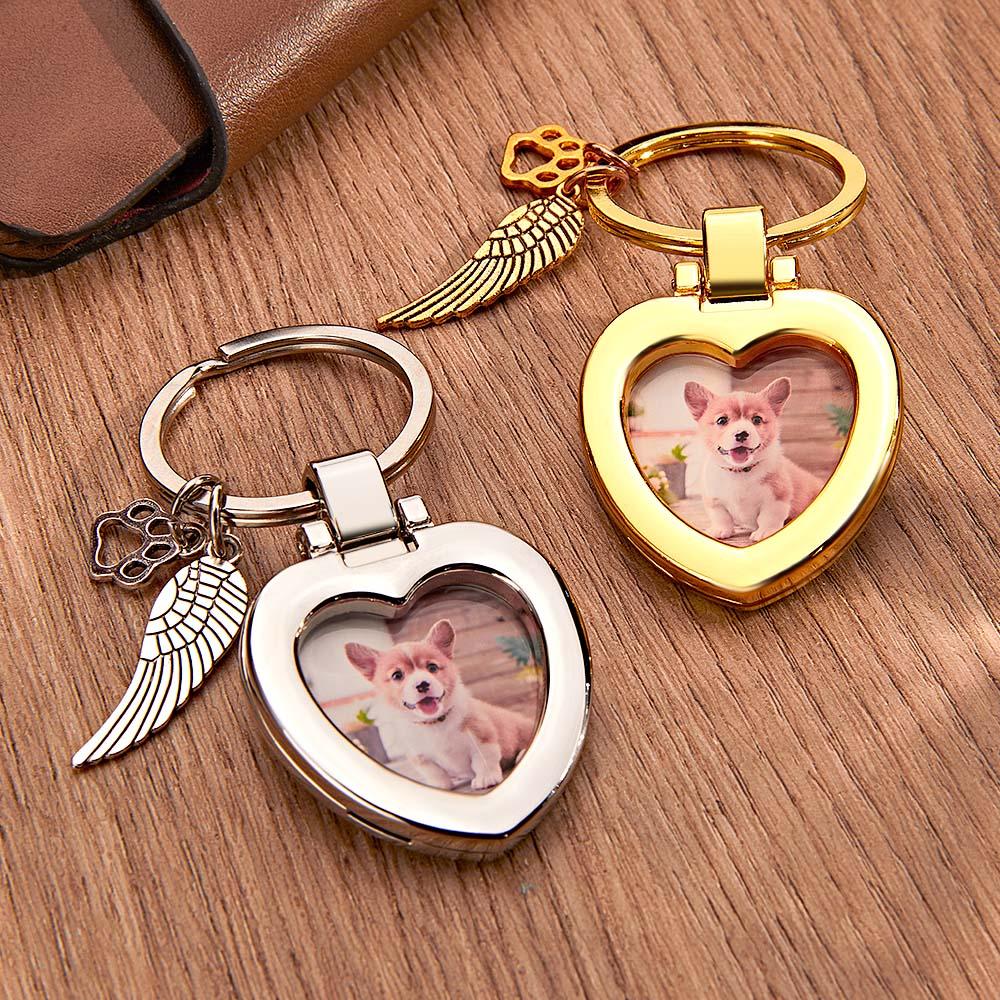 Personalized Pet Keychain – Custom Gift for Dog & Cat Lovers