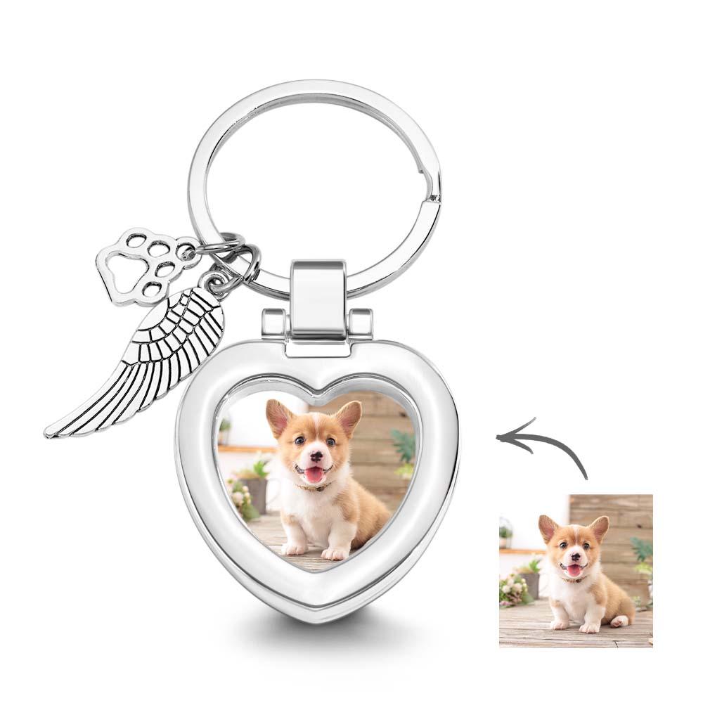 Personalized Pet Keychain – Custom Gift for Dog & Cat Lovers