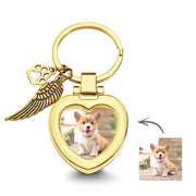 Personalized Pet Keychain – Custom Gift for Dog & Cat Lovers