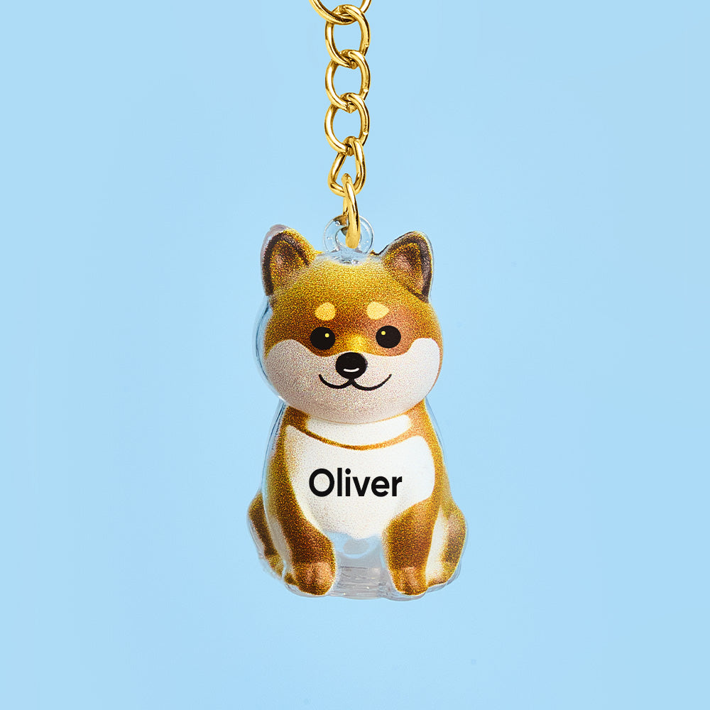 Fur-Ever With You Keepsake Dog Keychain