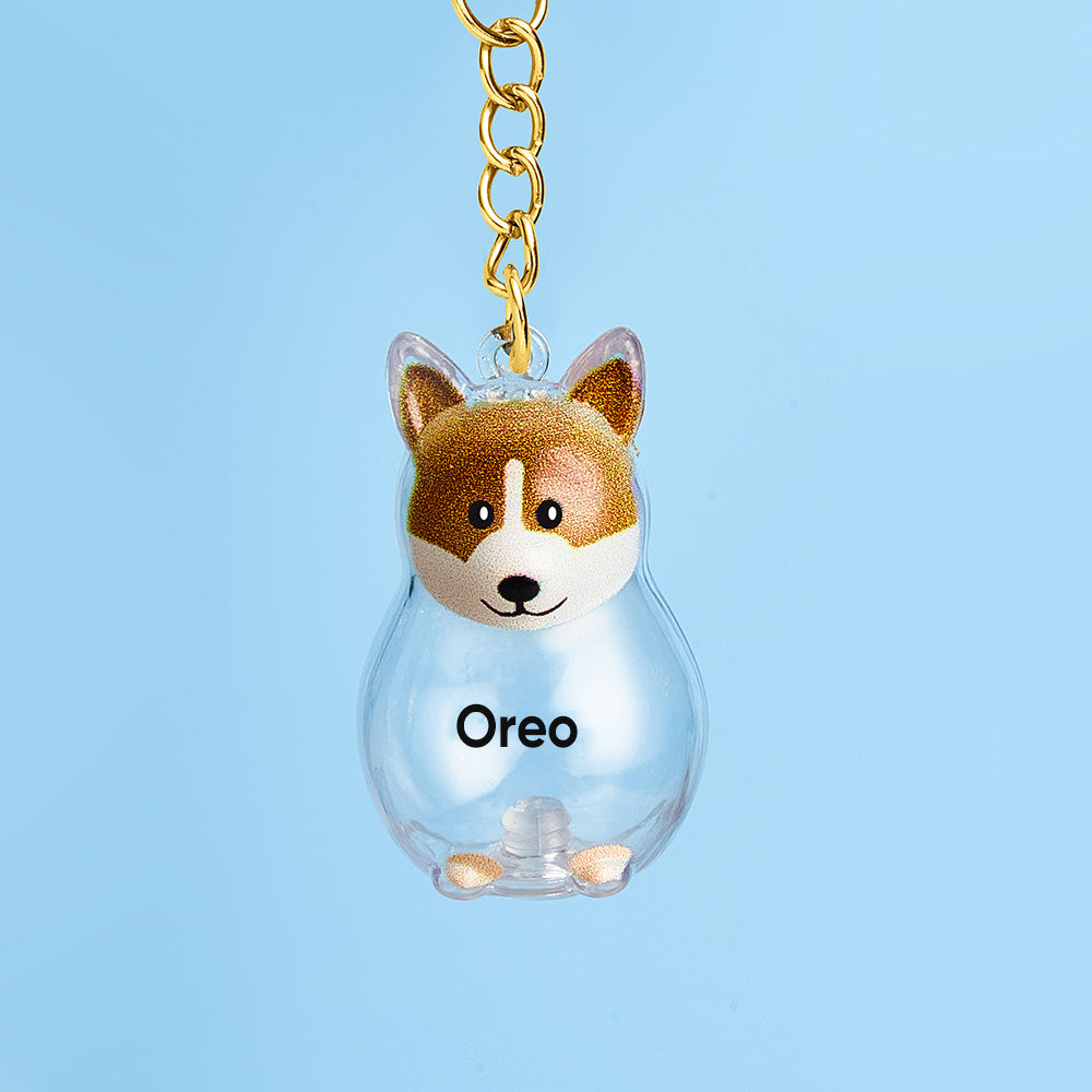 Fur-Ever With You Keepsake Dog Keychain