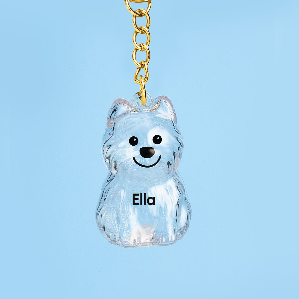 Fur-Ever With You Keepsake Dog Keychain