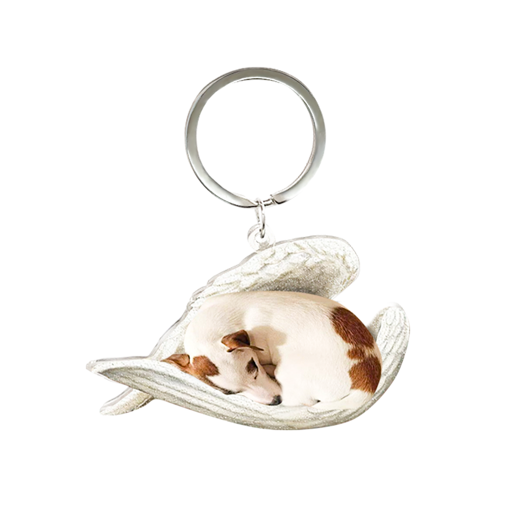 Acrylic Dog Keychain Bracelet – Practical & Stylish Gift for Dog Lovers
