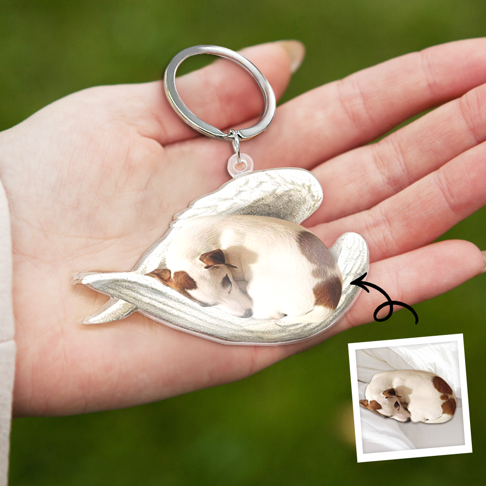 Acrylic Dog Keychain Bracelet – Practical & Stylish Gift for Dog Lovers