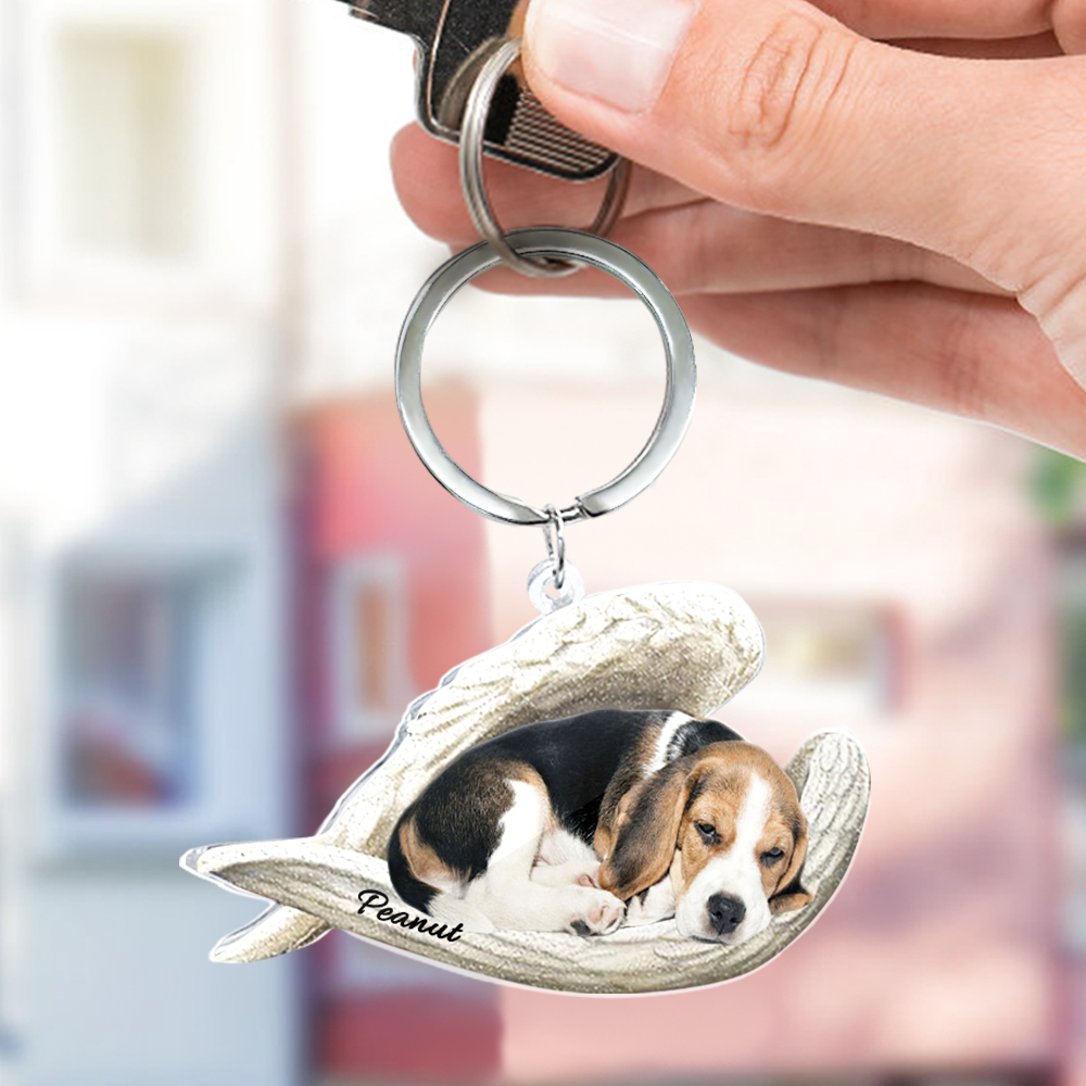 Acrylic Dog Keychain Bracelet – Practical & Stylish Gift for Dog Lovers