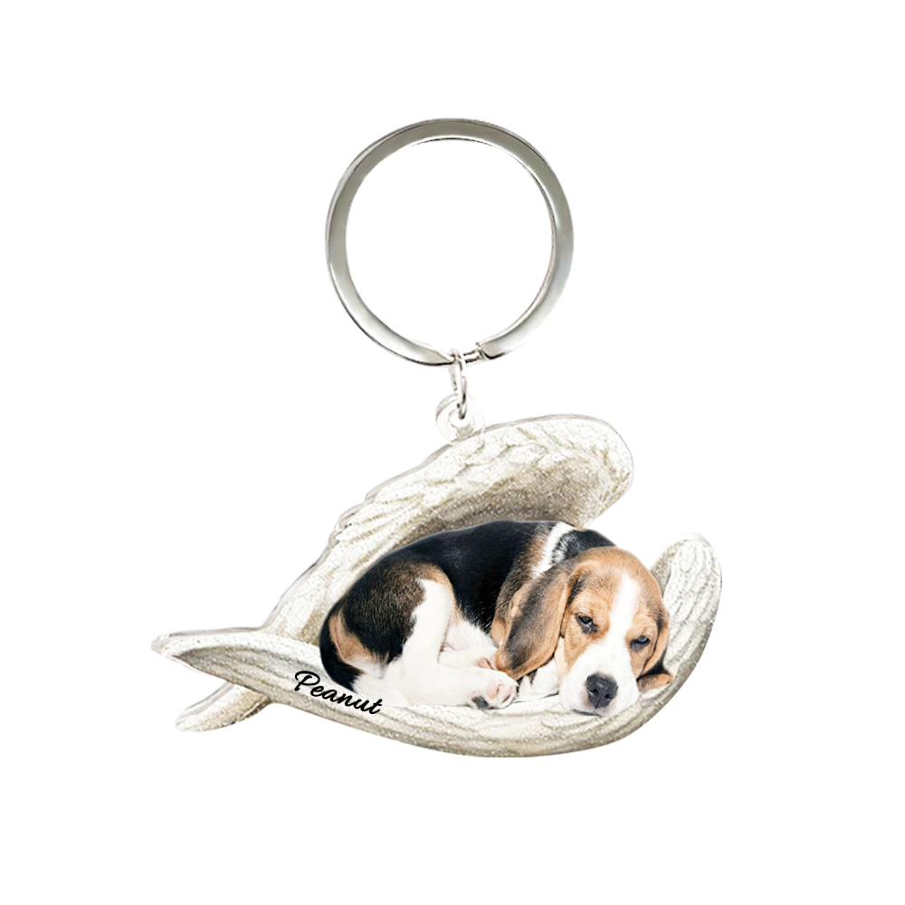 Acrylic Dog Keychain Bracelet – Practical & Stylish Gift for Dog Lovers