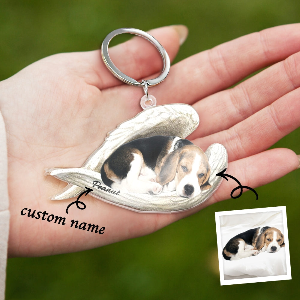 Acrylic Dog Keychain Bracelet – Practical & Stylish Gift for Dog Lovers