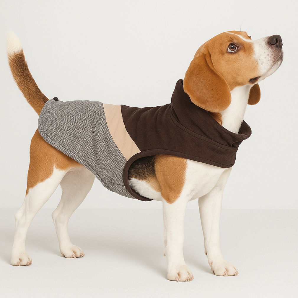 Sleeveless Winter Dog Coat
