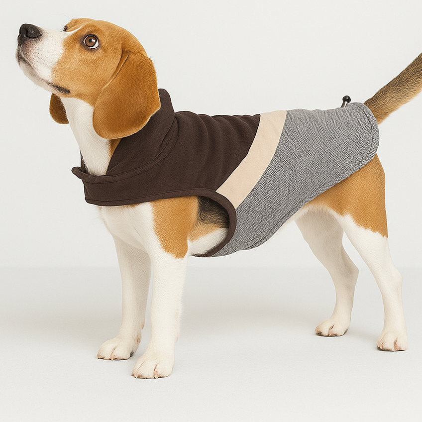 Sleeveless Winter Dog Coat