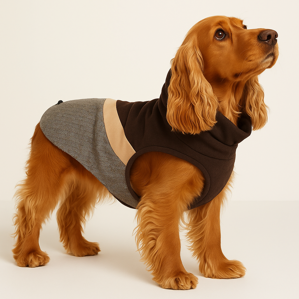 Sleeveless Winter Dog Coat