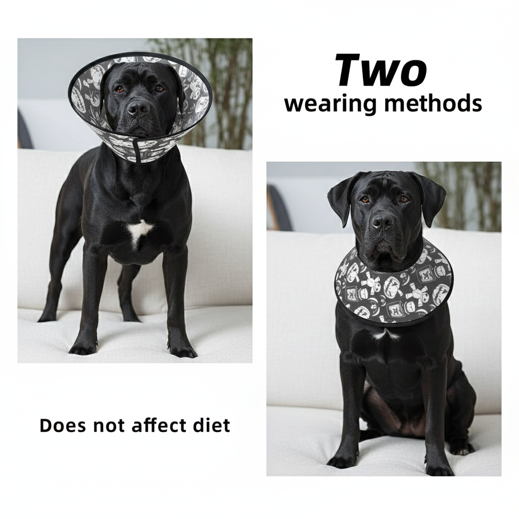 Charlie - Soft Dog Cone & Elizabethan Collar