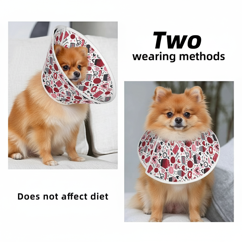 Oliver - Soft Dog Cone & Elizabethan Collar