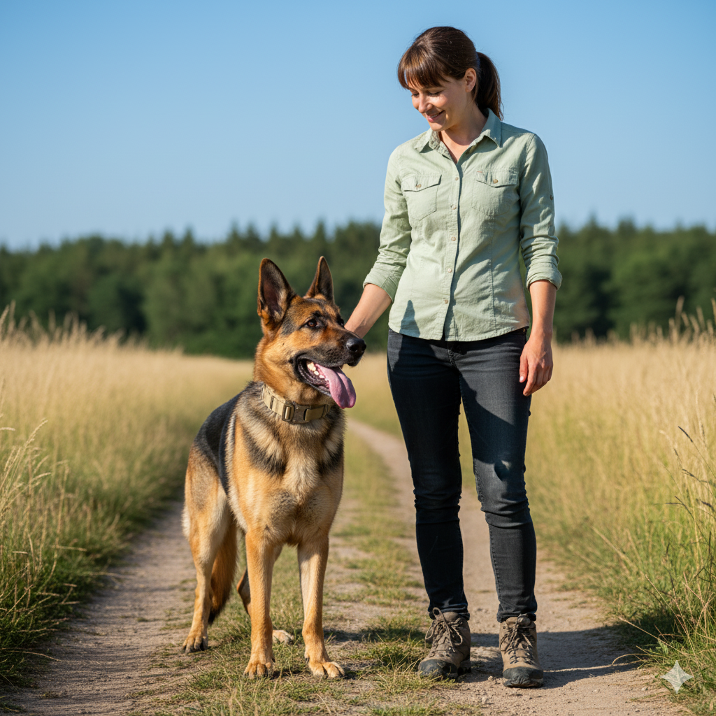 Tactical Dog Collar Leash Set