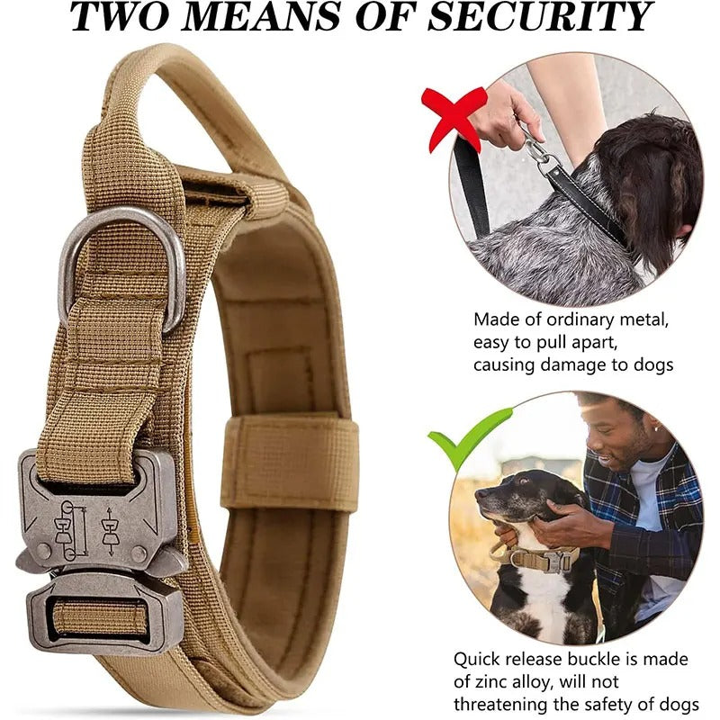 Tactical No-Pull Dog Collar