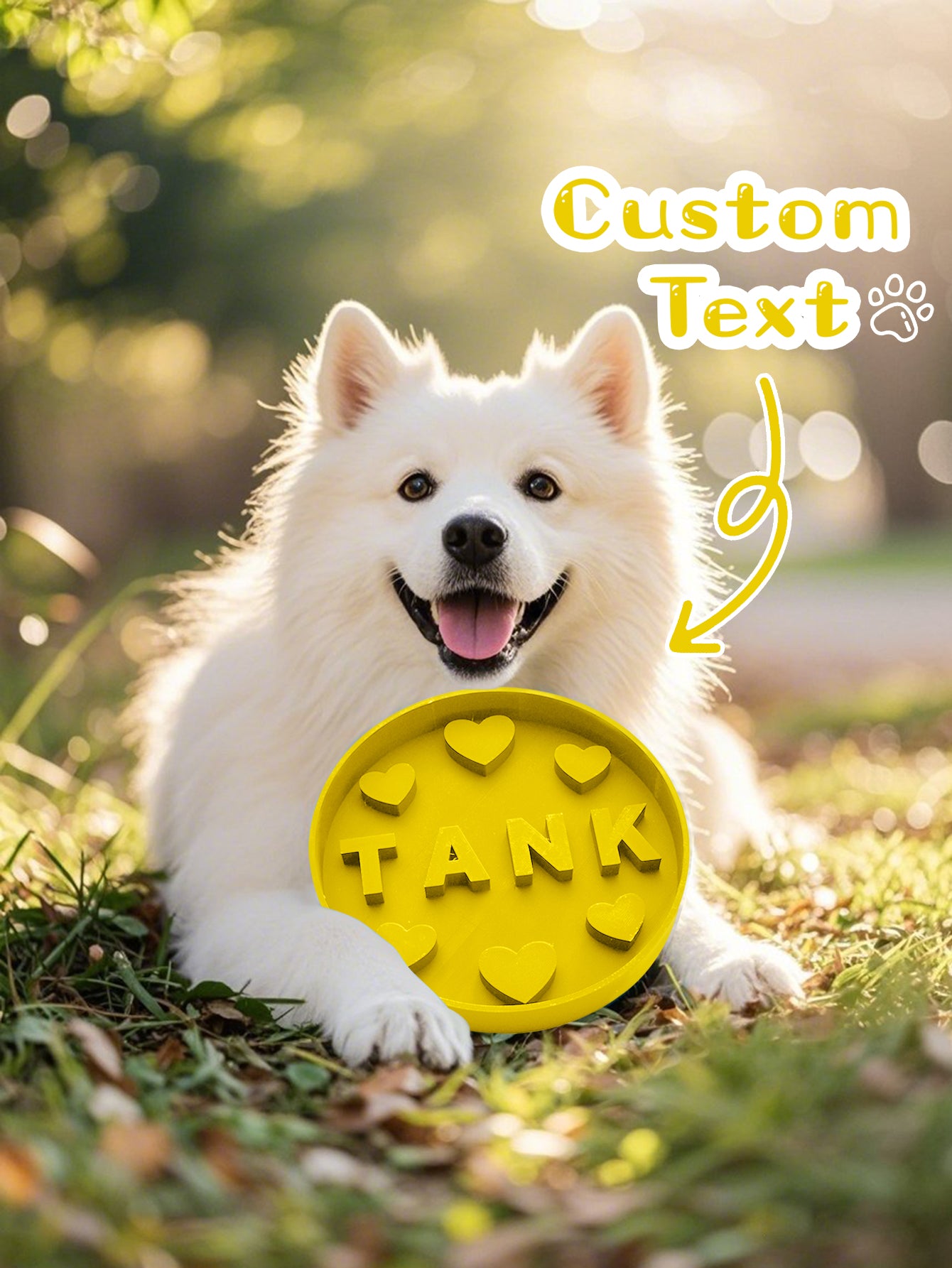 Personalized Slow Feeder Dog Bowl