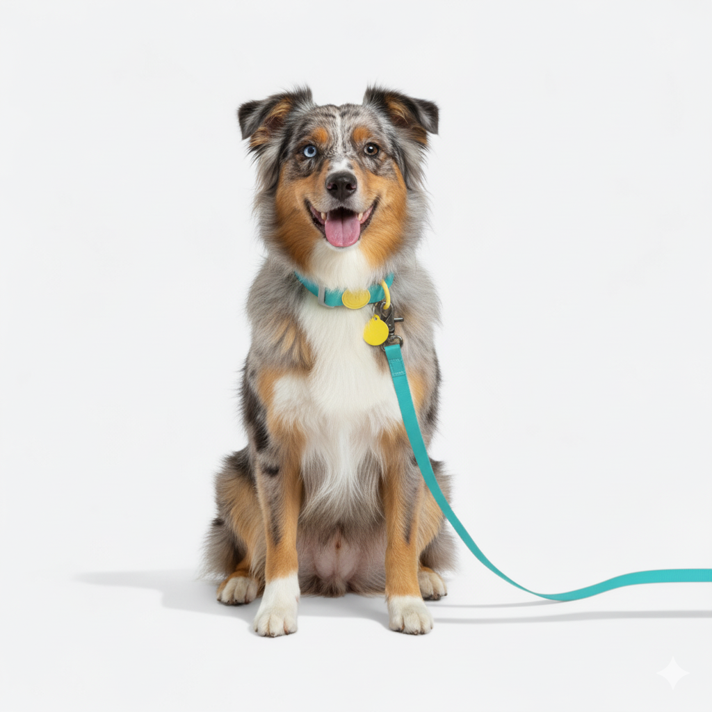 Waterproof Dog Collar Leash Set