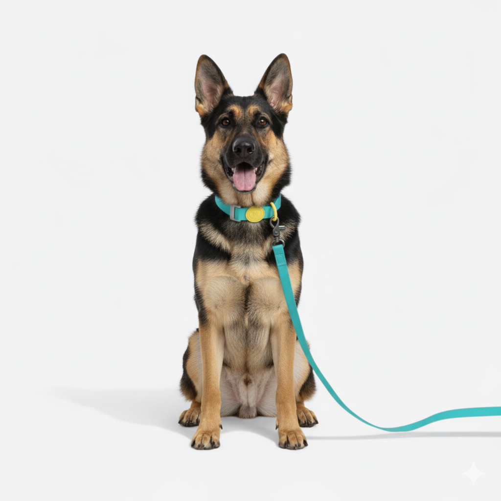 Waterproof Dog Collar Leash Set