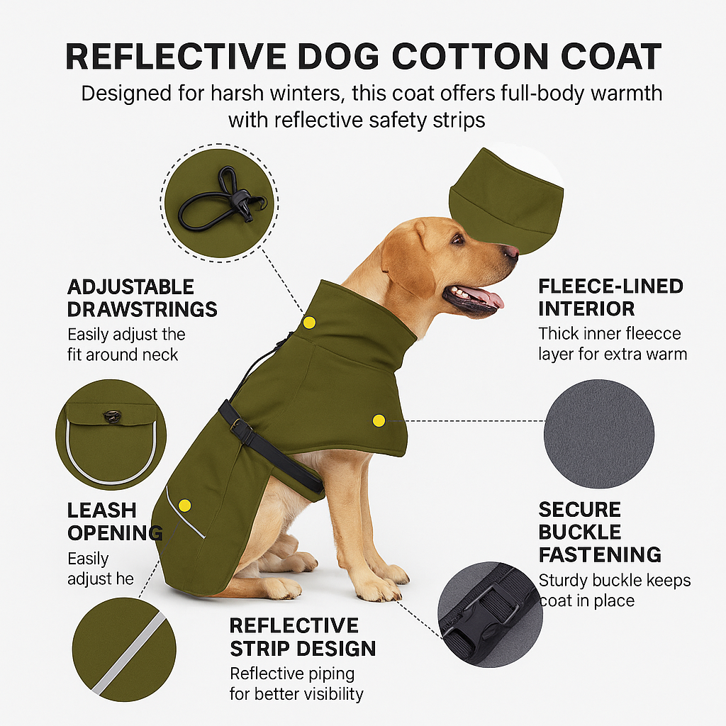 Winter Dog Coat product details
