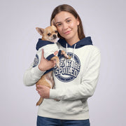Born to Be Spoiled Matching Human Hoodie for Dog Owners