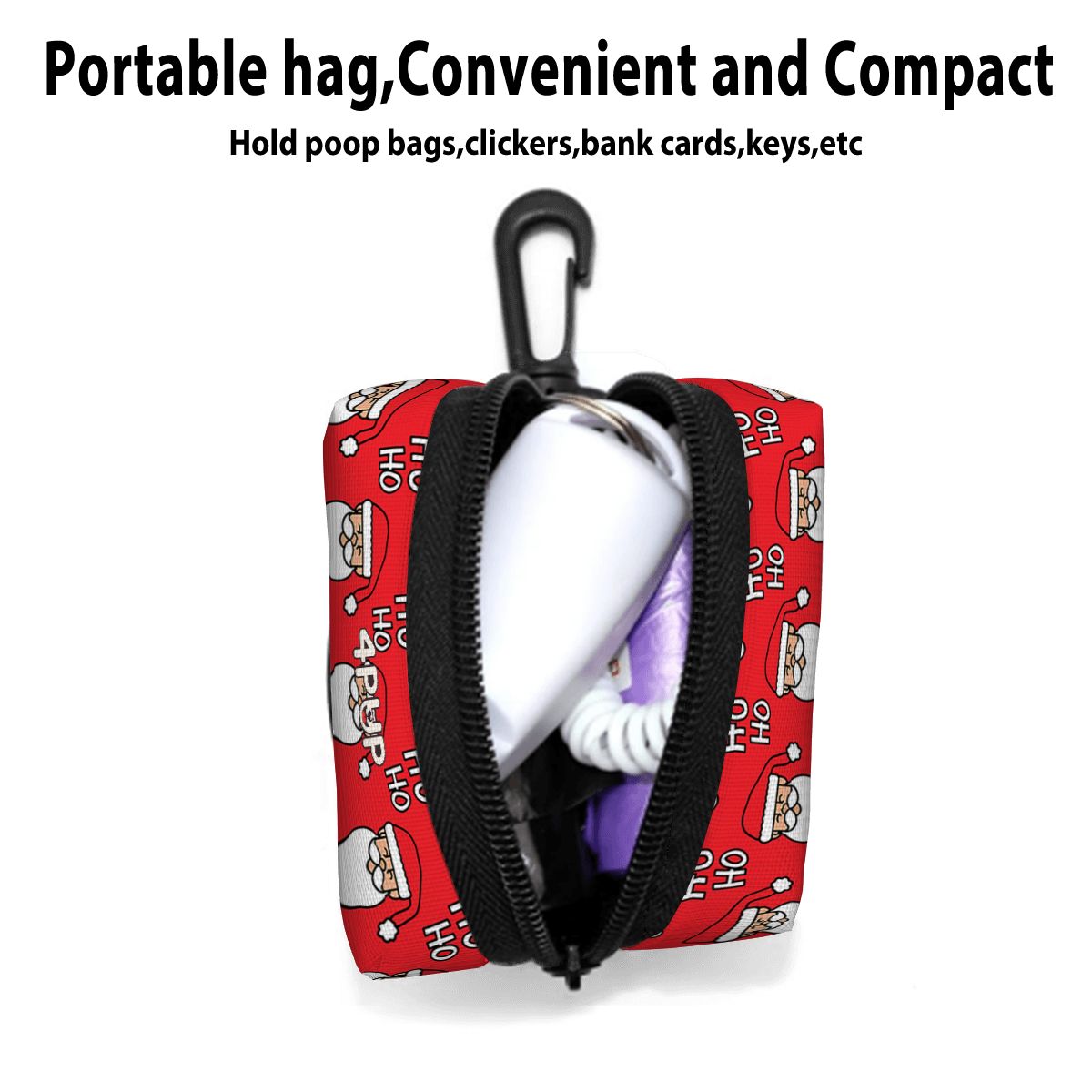 Buddy  - Dog Poop Bag Holder  | Leash Attachment