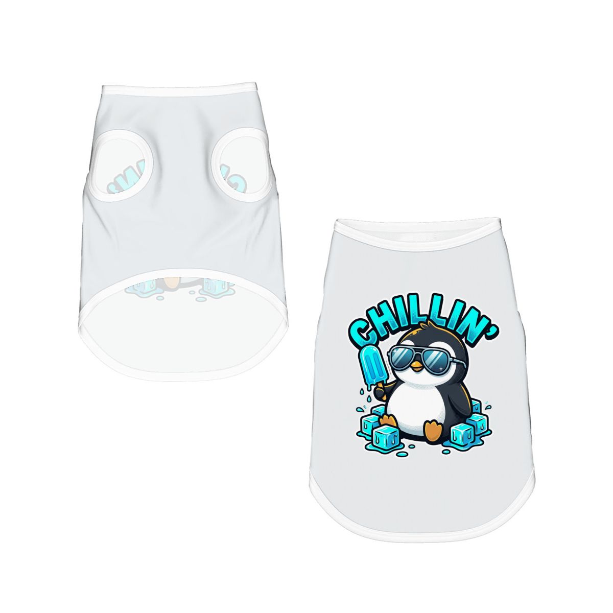 Chillin' Penguin Small Dog Shirt