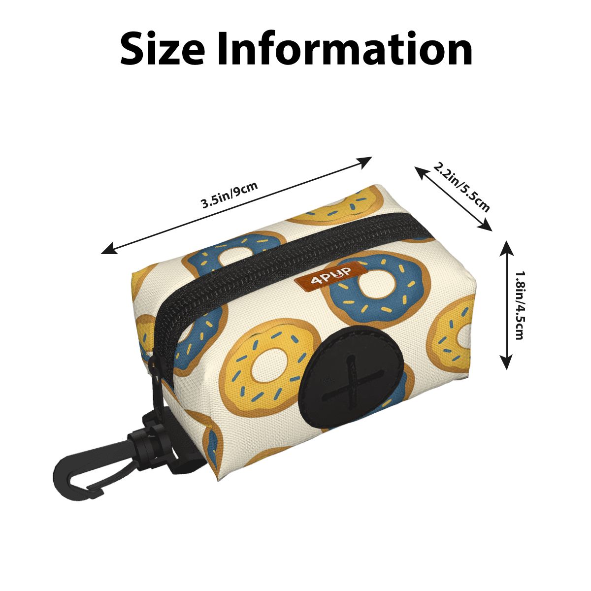 Luna  - Dog Poop Bag Holder  | Leash Attachment