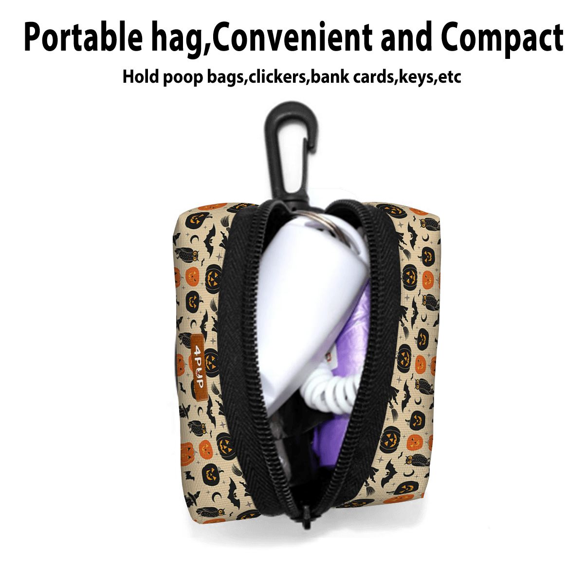 Roxy  - Dog Poop Bag Holder  | Leash Attachment