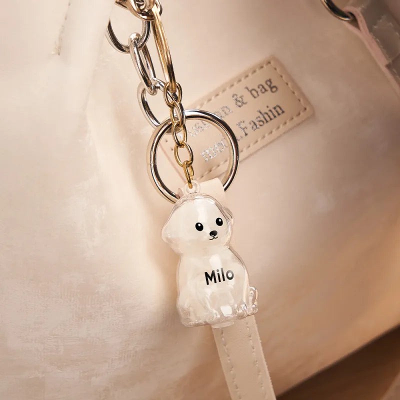 Fur-Ever With You Keepsake Dog Keychain