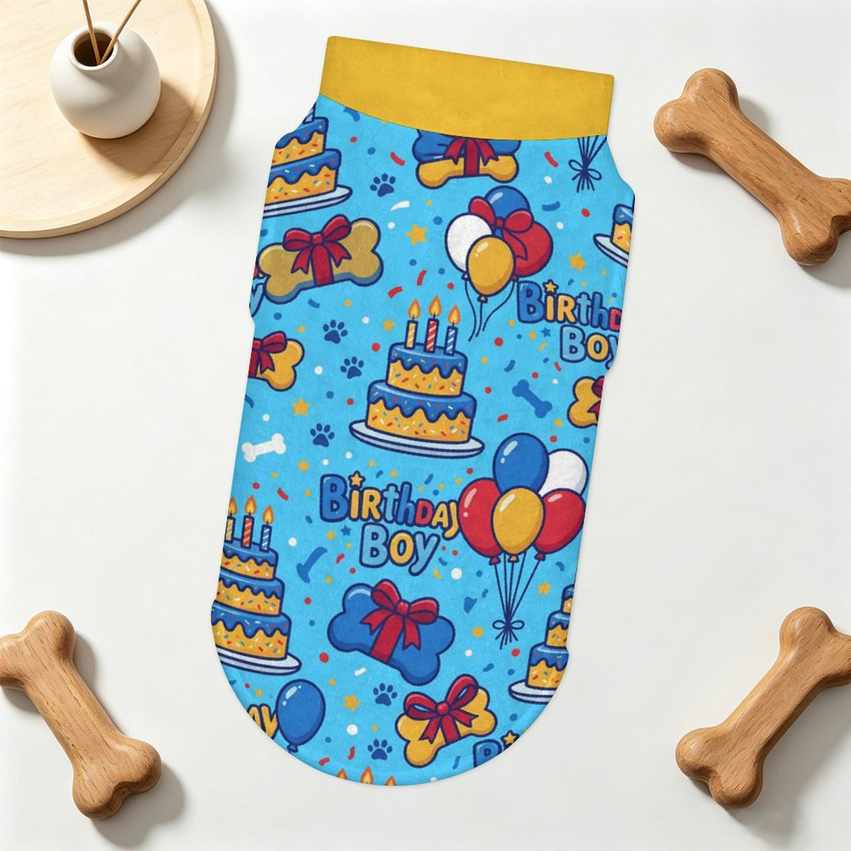 Birthday Boy Small Dog Fleece Vest