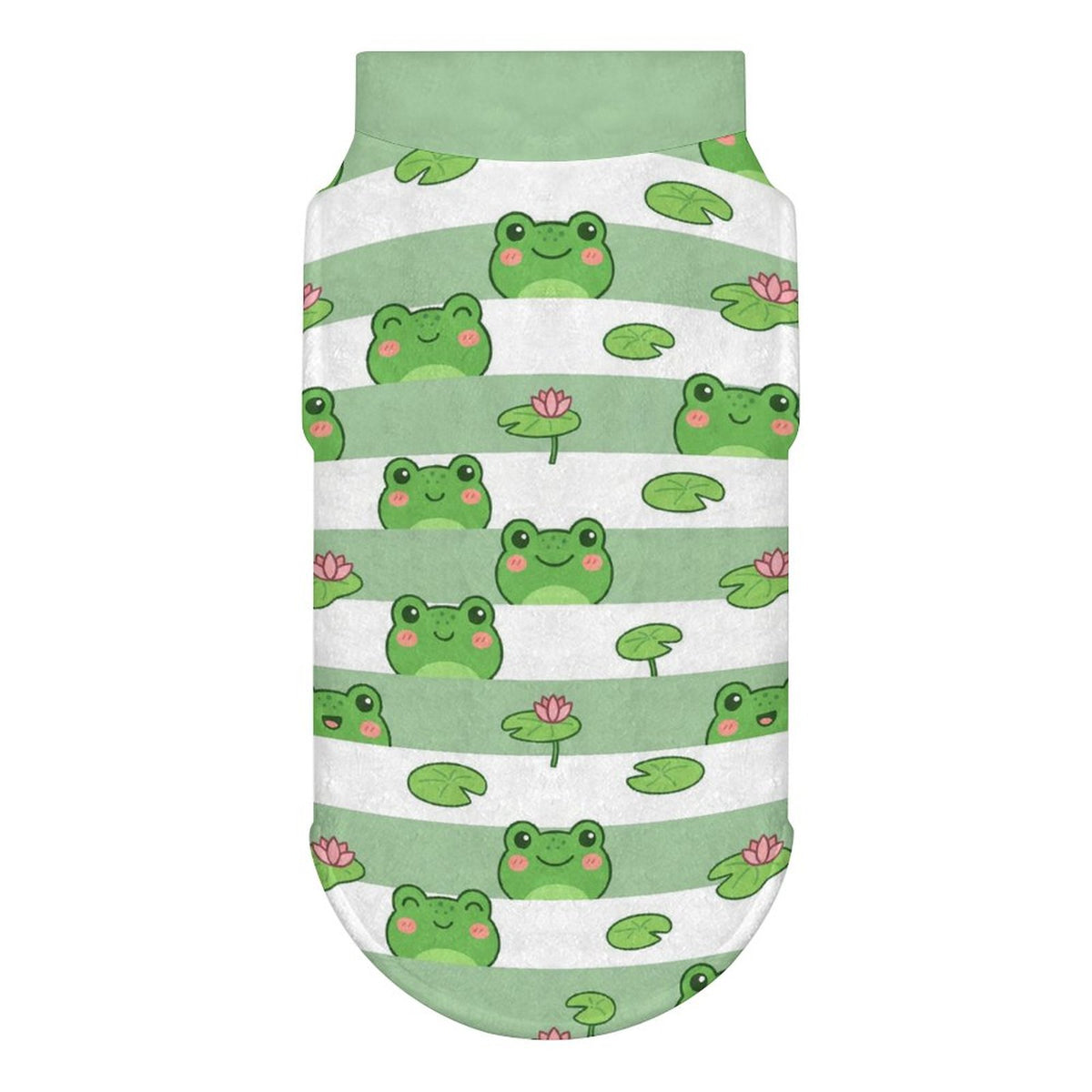 Cute Frog Small Dog Fleece Vest