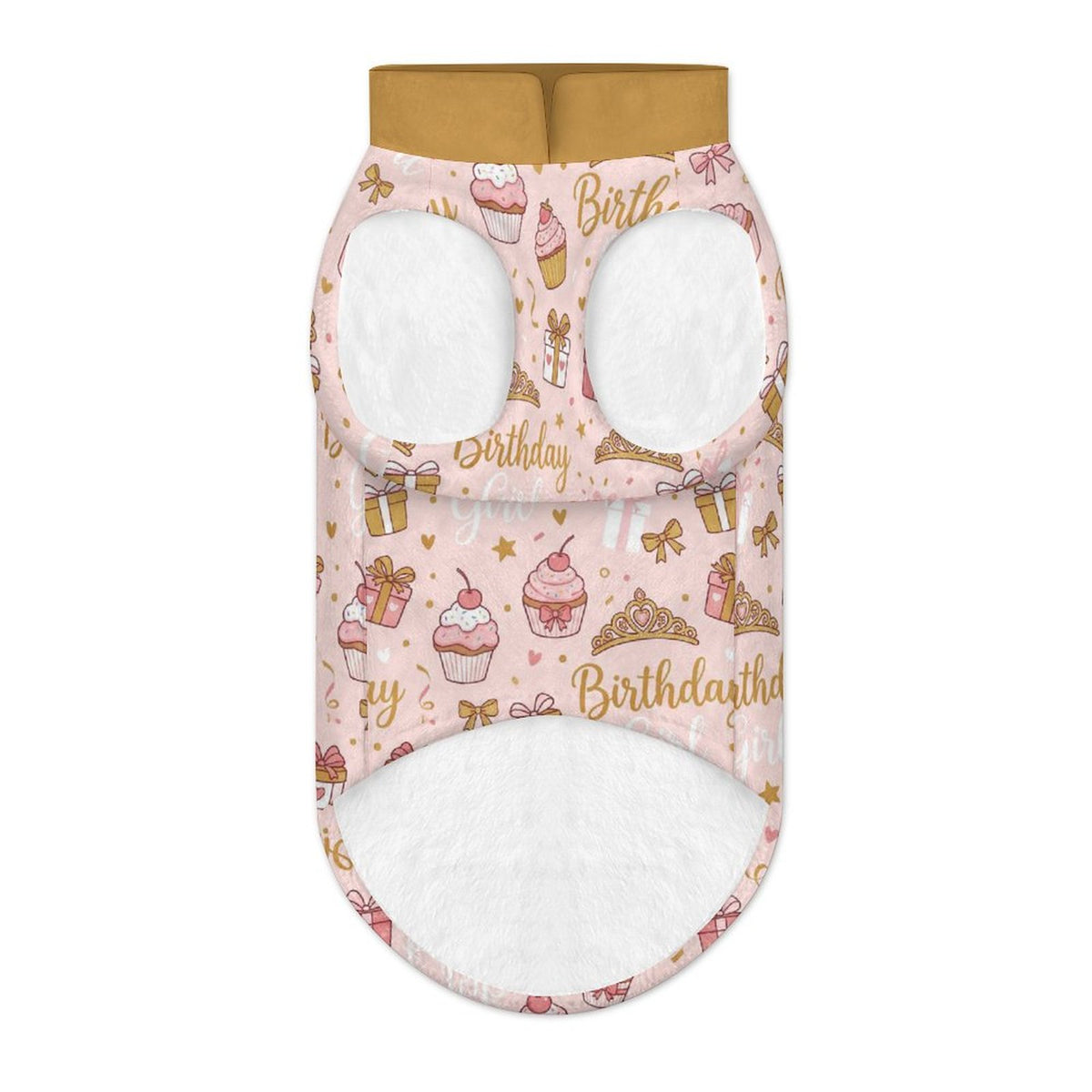 Birthday Girl Big Dog Fleece Vest