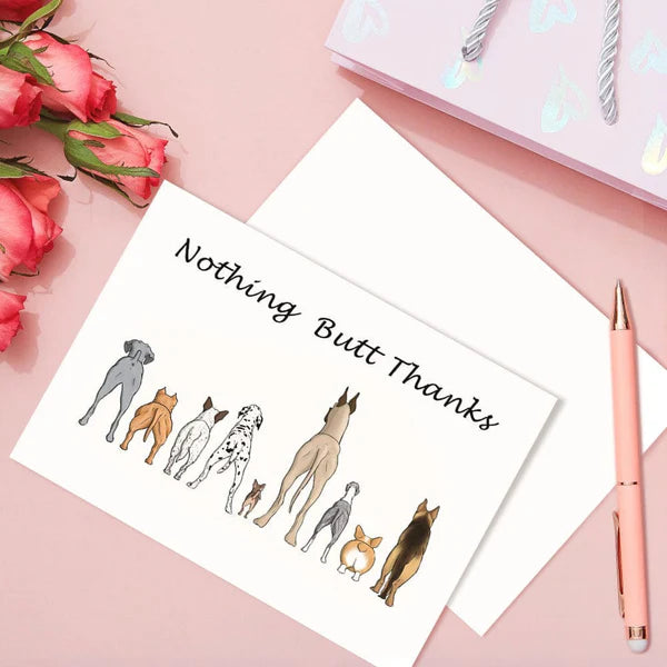 Personalized Thank You Cards – Custom Dog Photo & Message Stationery