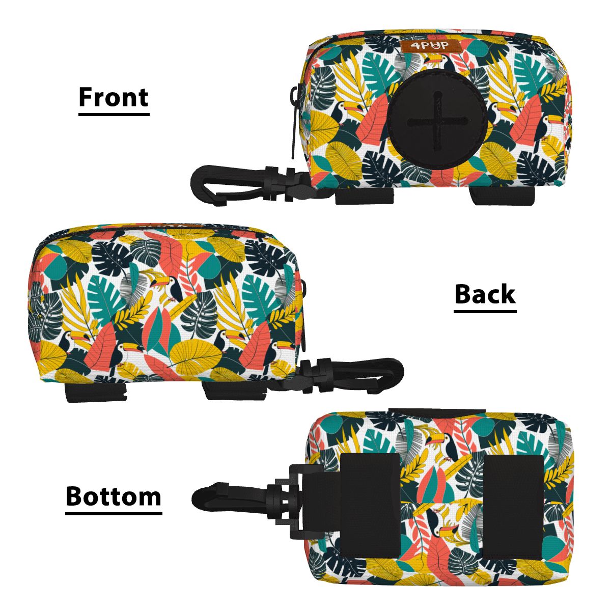 Chloe  - Dog Poop Bag Holder  | Leash Attachment