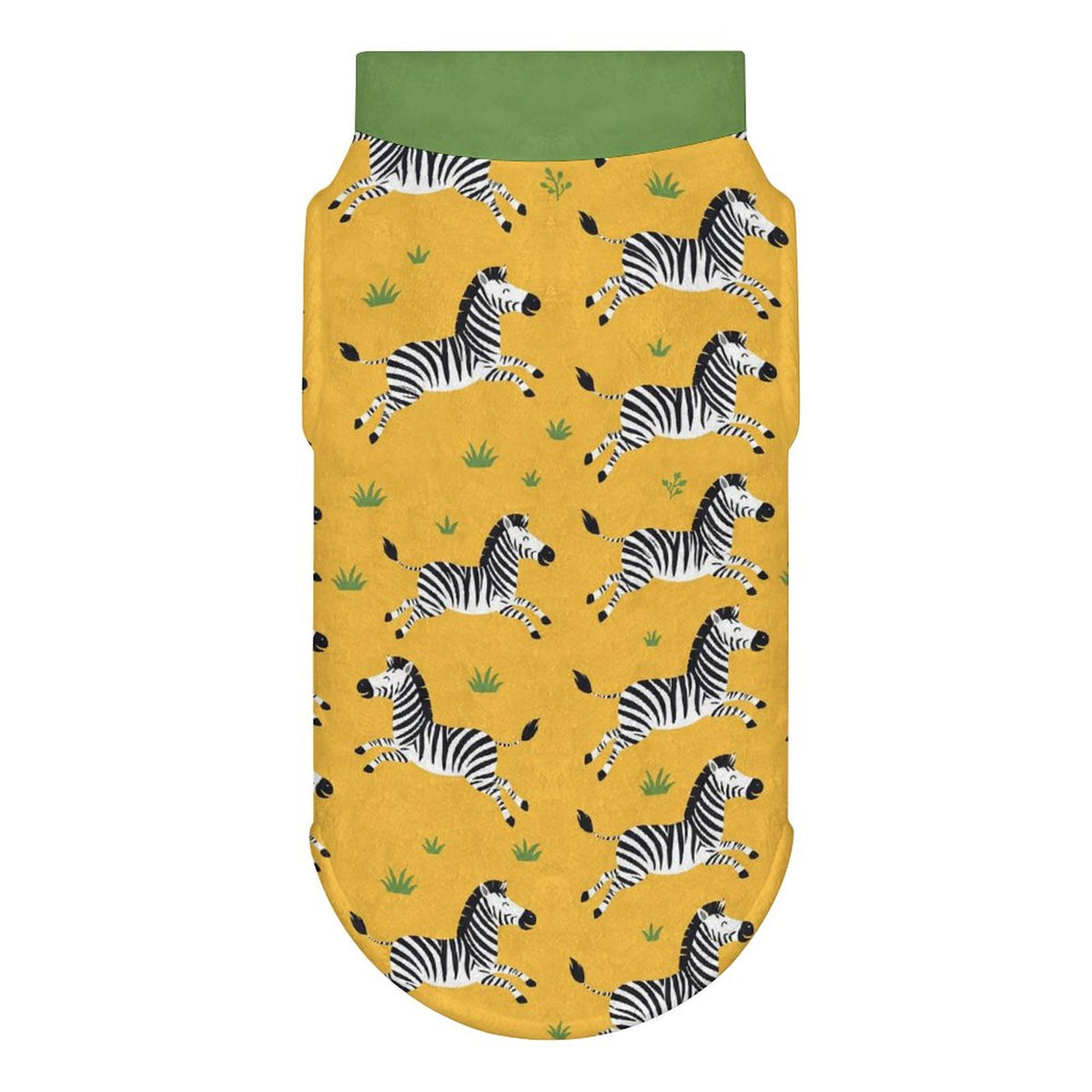Safari Zebra Small Dog Fleece Vest