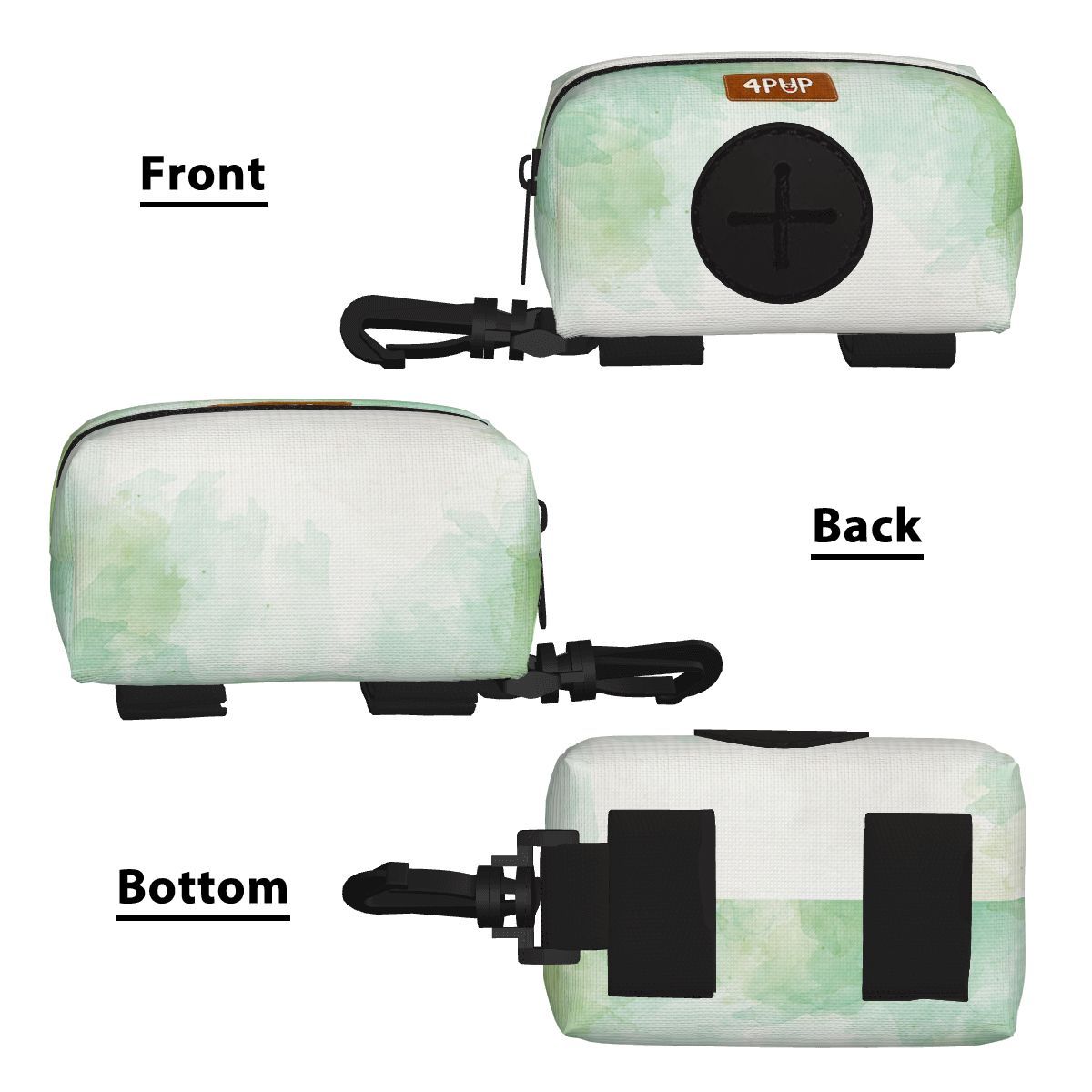 Toby  - Dog Poop Bag Holder  | Leash Attachment