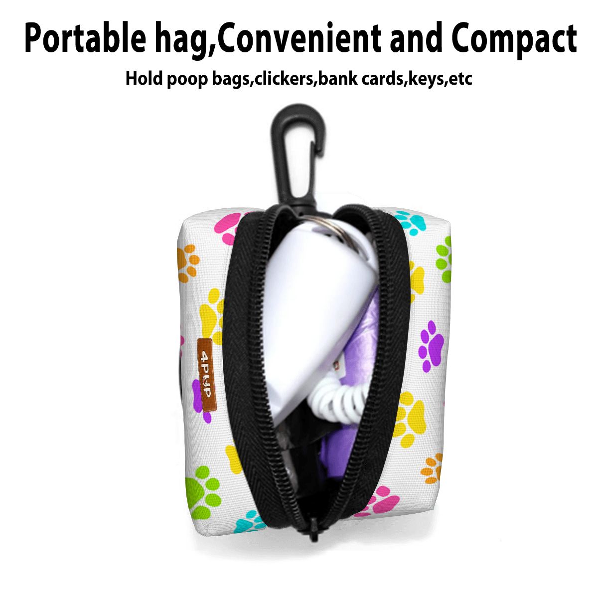 Archie -  Dog Treat Pouch | Training Bag | Waist Clip | Bag Dispenser