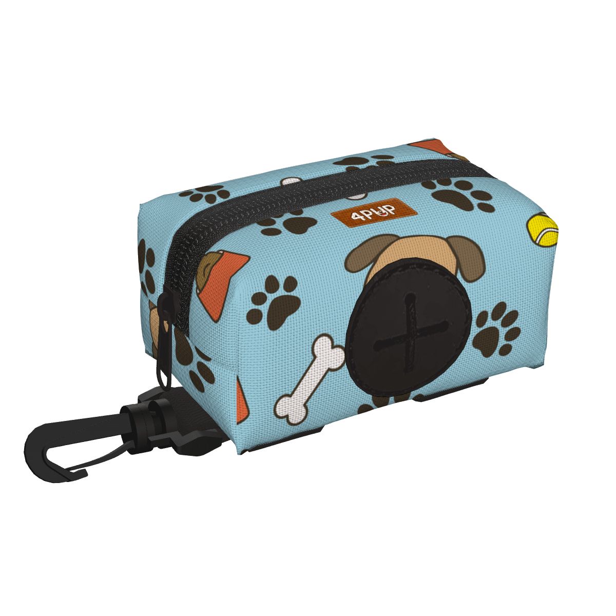 Layla  - Dog Poop Bag Holder  | Leash Attachment