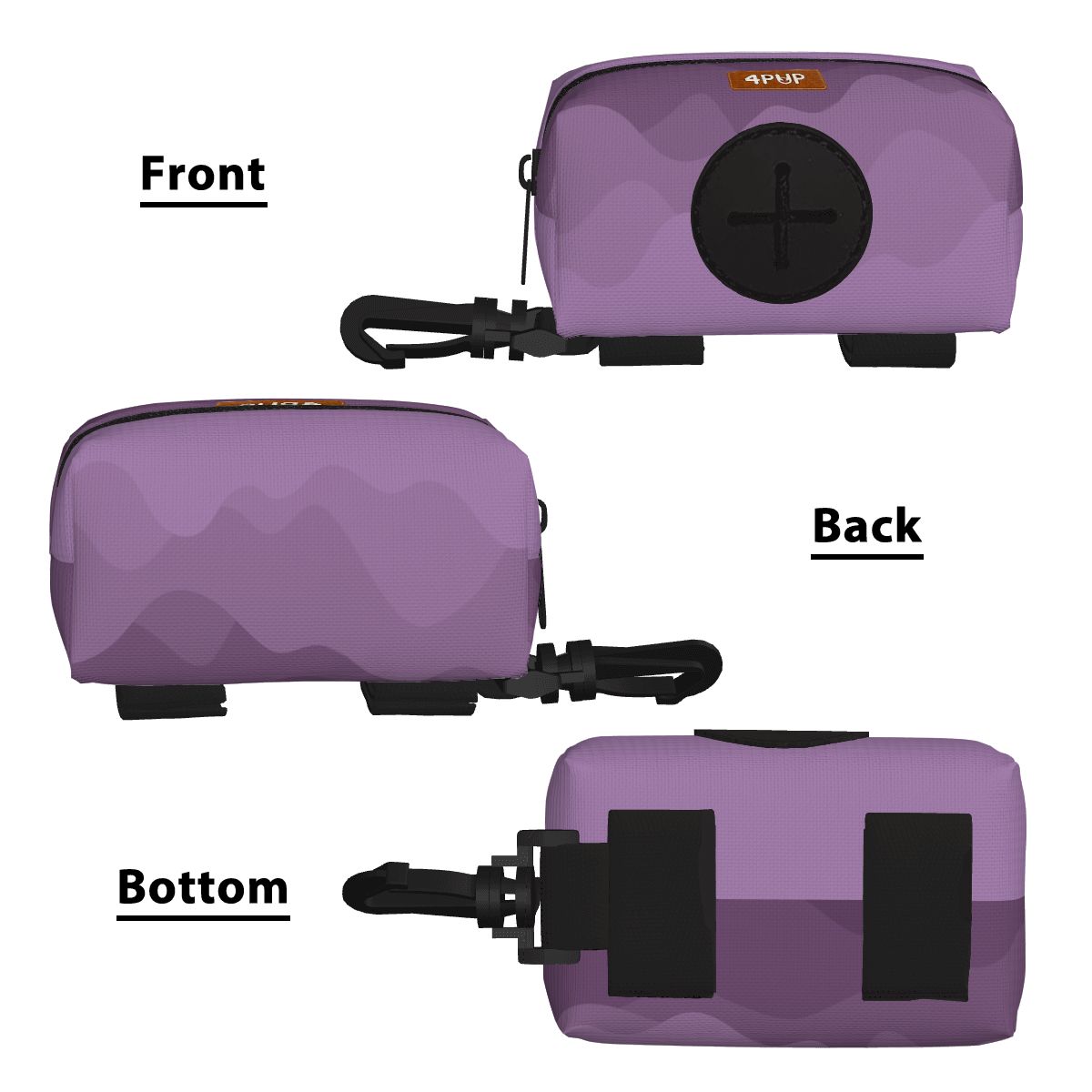 Cooper - Dog Poop Bag Holder  | Leash Attachment