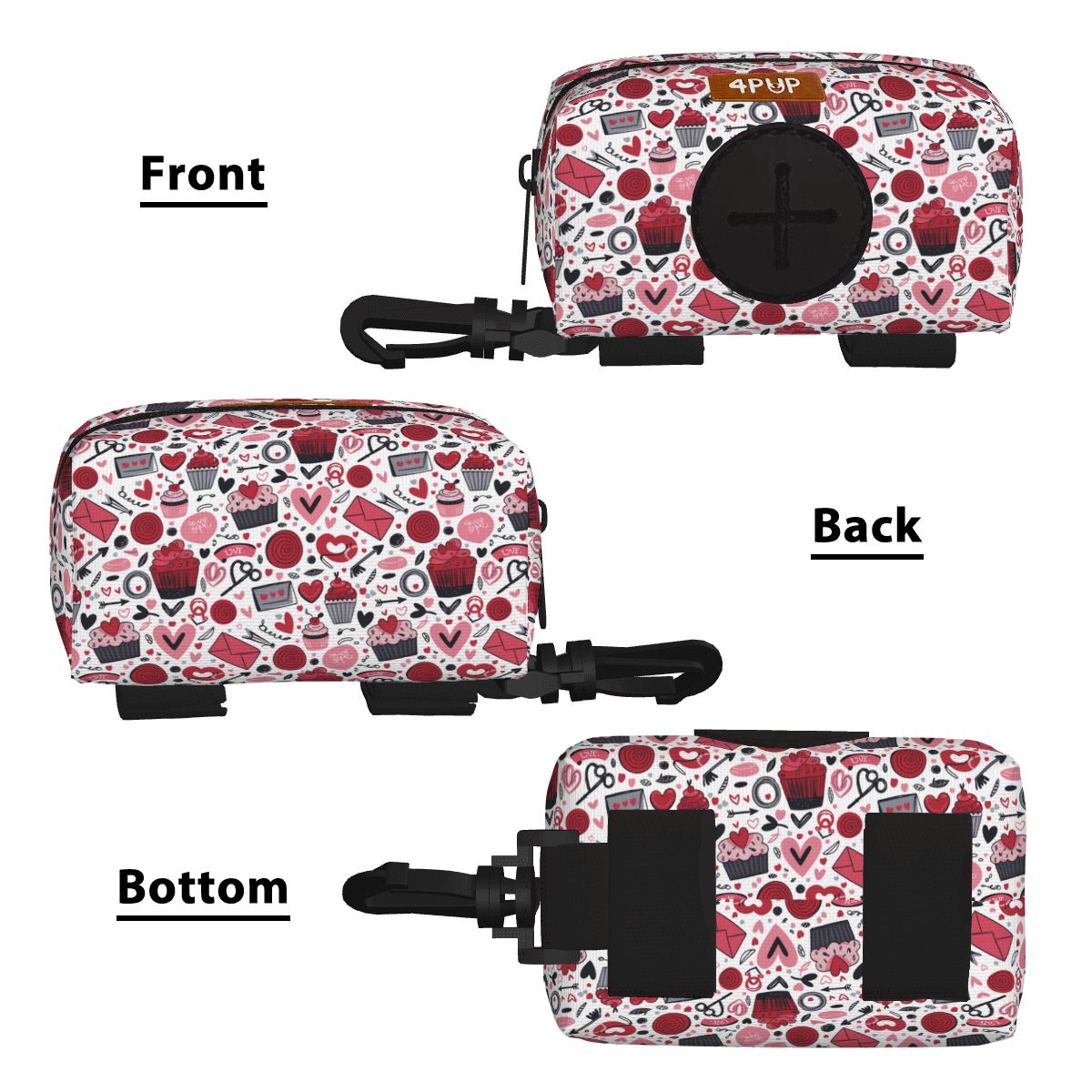 Roya  - Dog Poop Bag Holder  | Leash Attachment