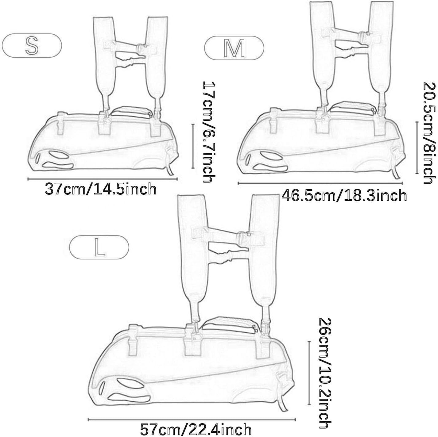 backpack dog carrier size