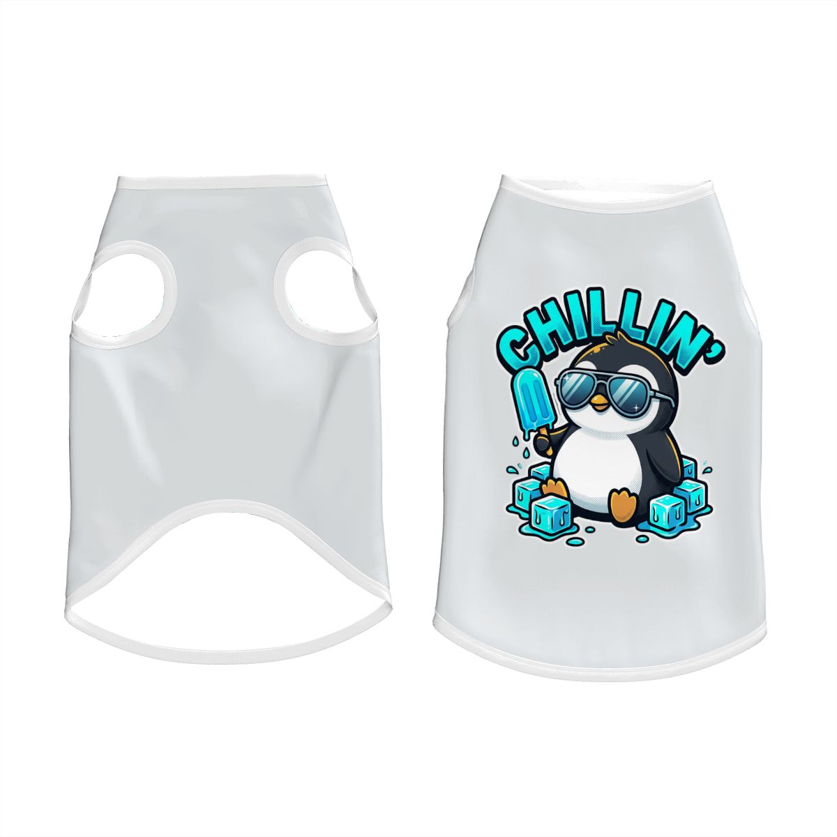 Chillin' Penguin Big Dog Shirt