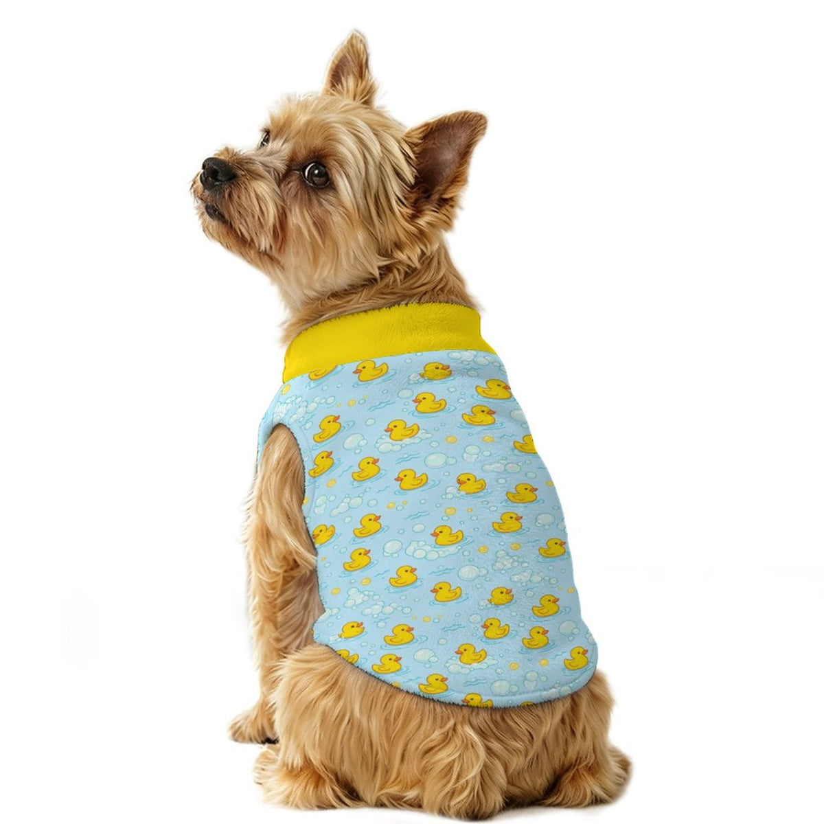 Rubber Duck Small Dog Fleece Vest