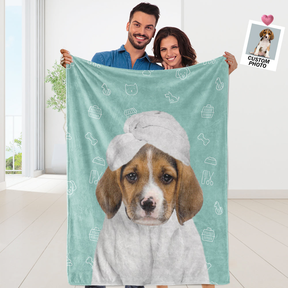 Cozy Sherpa Fleece Dog Blanket – Perfect Dog Lover Gift