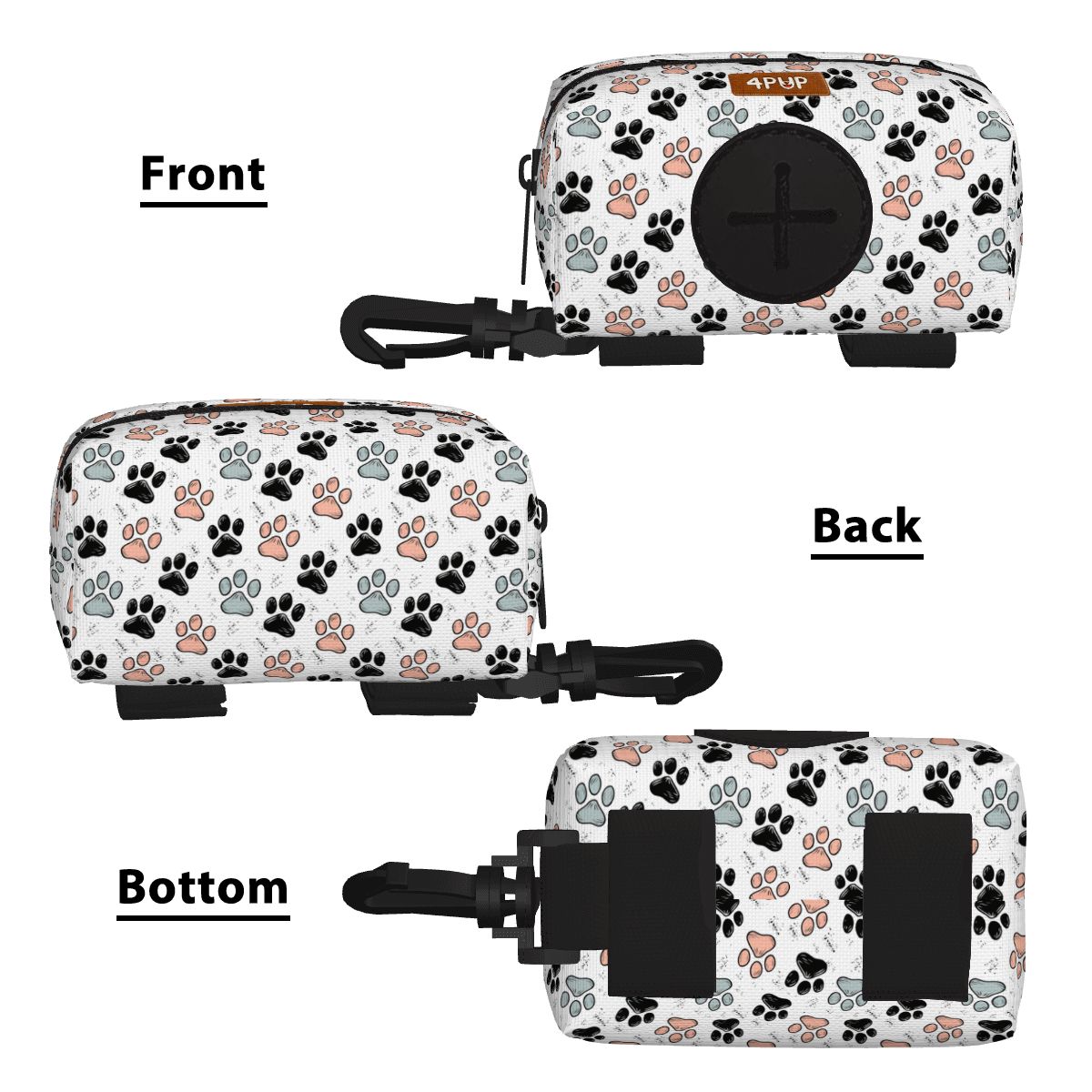 Baily - Dog Poop Bag Holder  | Leash Attachment